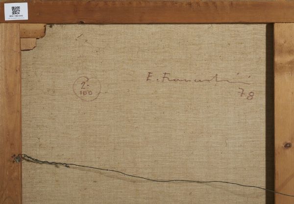 FRANCESCHINI EDOARDO (1928 - 2006) : SENZA TITOLO  - Asta Asta 499 | ARTE MODERNA E CONTEMPORANEA Virtuale - Associazione Nazionale - Case d'Asta italiane