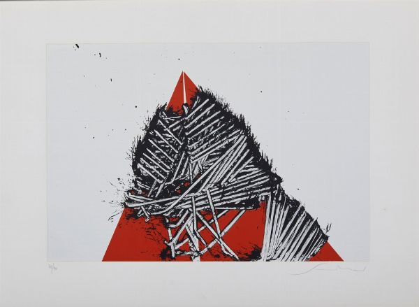 SCANAVINO EMILIO (1922 - 1986) : SENZA TITOLO  - Asta Asta 499 | ARTE MODERNA E CONTEMPORANEA Virtuale - Associazione Nazionale - Case d'Asta italiane