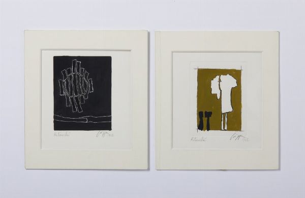 CRIPPA ROBERTO GAETANO (1921 - 1972) : RETOUCHE', 1962  - Asta Asta 499 | ARTE MODERNA E CONTEMPORANEA Virtuale - Associazione Nazionale - Case d'Asta italiane