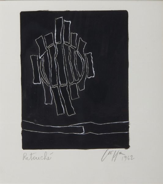 CRIPPA ROBERTO GAETANO (1921 - 1972) : RETOUCHE', 1962  - Asta Asta 499 | ARTE MODERNA E CONTEMPORANEA Virtuale - Associazione Nazionale - Case d'Asta italiane