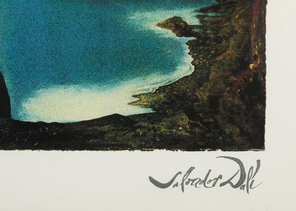 DALI' SALVADOR (1904 - 1989) : CYGNES RFLCHIS EN ELEPHANTS  - Asta Asta 499 | ARTE MODERNA E CONTEMPORANEA Virtuale - Associazione Nazionale - Case d'Asta italiane