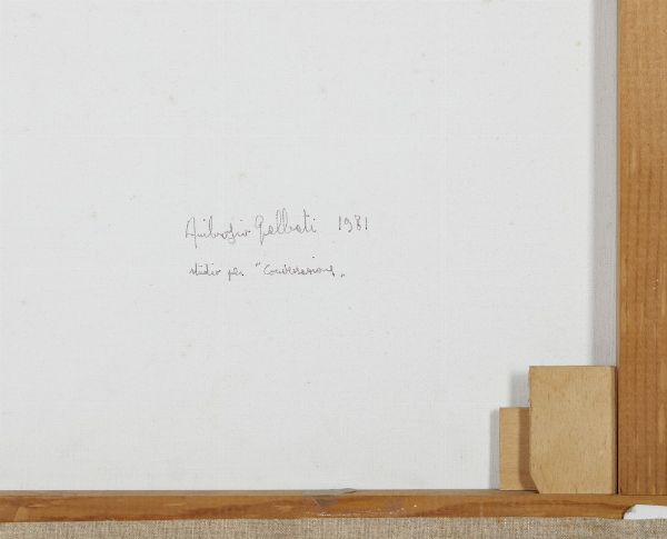 GALBIATI AMBROGIO : STUDIO PER COMPOSIZIONE  - Asta Asta 499 | ARTE MODERNA E CONTEMPORANEA Virtuale - Associazione Nazionale - Case d'Asta italiane