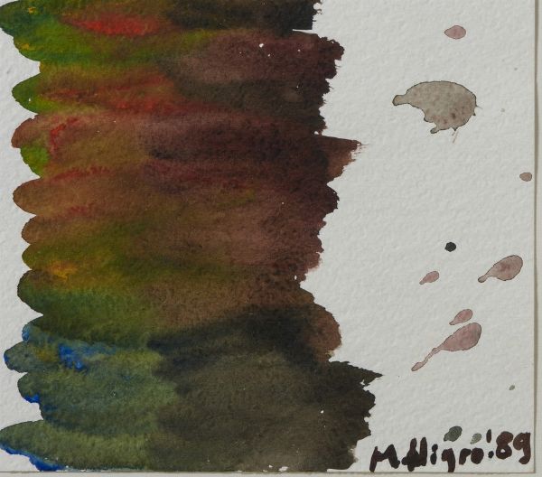 NIGRO MARIO (1917 - 1992) : STUDIO PER DISEGNO SATANICO  - Asta Asta 499 | ARTE MODERNA E CONTEMPORANEA Virtuale - Associazione Nazionale - Case d'Asta italiane