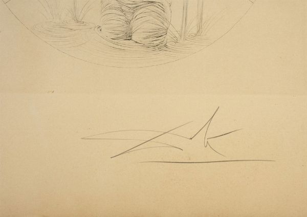 DALI' SALVADOR (1904 - 1989) : VENERE ITALICA  - Asta Asta 499 | ARTE MODERNA E CONTEMPORANEA Virtuale - Associazione Nazionale - Case d'Asta italiane