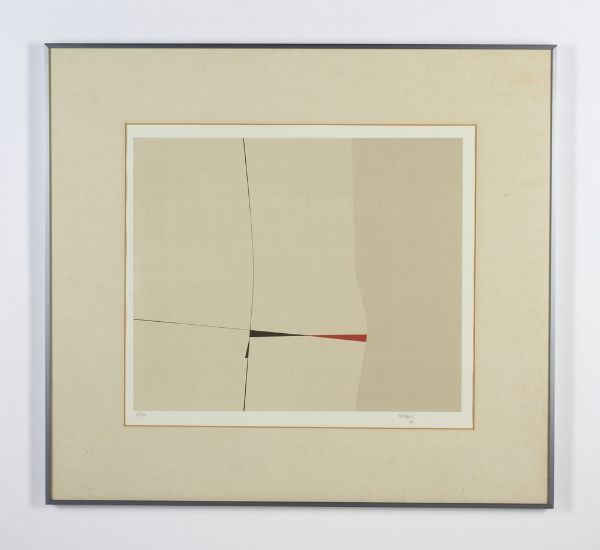 BONFANTI ARTURO (1905 - 1978) : SENZA TITOLO  - Asta Asta 499 | ARTE MODERNA E CONTEMPORANEA Virtuale - Associazione Nazionale - Case d'Asta italiane