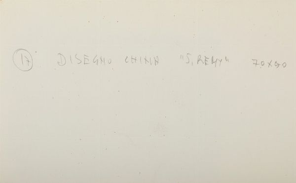 PINNA GAETANO (n. 1939) : S. REMY  - Asta Asta 499 | ARTE MODERNA E CONTEMPORANEA Virtuale - Associazione Nazionale - Case d'Asta italiane