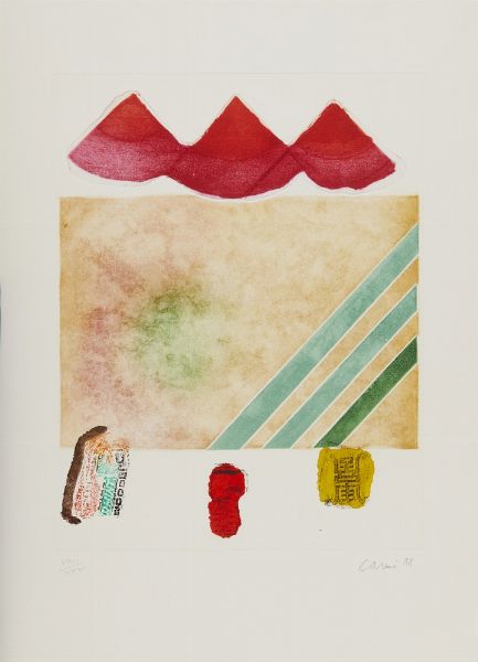 CARMI EUGENIO (1920 - 2016) : CARTELLA COMPOSTA DA N.3 FOGLI  - Asta Asta 499 | ARTE MODERNA E CONTEMPORANEA Virtuale - Associazione Nazionale - Case d'Asta italiane