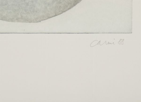 CARMI EUGENIO (1920 - 2016) : CARTELLA COMPOSTA DA N.3 FOGLI  - Asta Asta 499 | ARTE MODERNA E CONTEMPORANEA Virtuale - Associazione Nazionale - Case d'Asta italiane