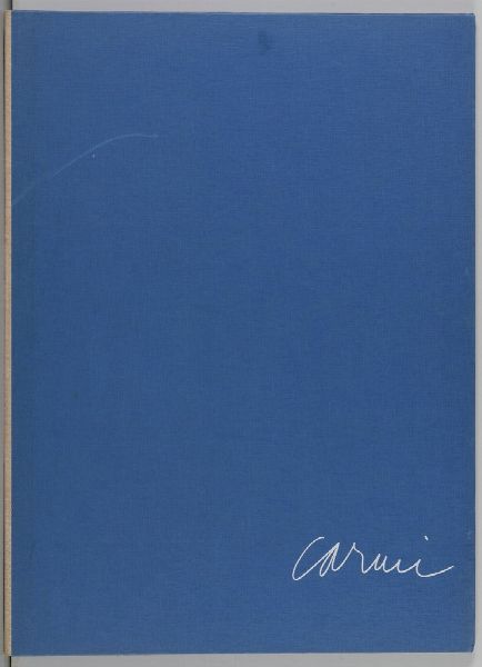 CARMI EUGENIO (1920 - 2016) : CARTELLA COMPOSTA DA N.3 FOGLI  - Asta Asta 499 | ARTE MODERNA E CONTEMPORANEA Virtuale - Associazione Nazionale - Case d'Asta italiane