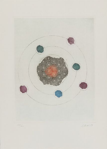 CARMI EUGENIO (1920 - 2016) : LOTTO COMPOSTO DA N.5 FOGLI: SENZA TITOLO  - Asta Asta 499 | ARTE MODERNA E CONTEMPORANEA Virtuale - Associazione Nazionale - Case d'Asta italiane