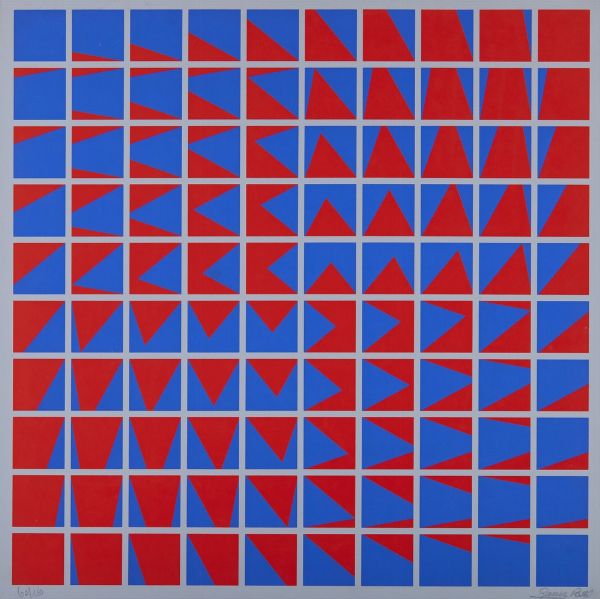 GRAV (Groupe de Recherche d'Art Visuel) : GRAV, GROUP DE RECHERCHE D'ART VISUEL, 1960-1968 (CARTELLA NON COMPLETA)  - Asta Asta 499 | ARTE MODERNA E CONTEMPORANEA Virtuale - Associazione Nazionale - Case d'Asta italiane