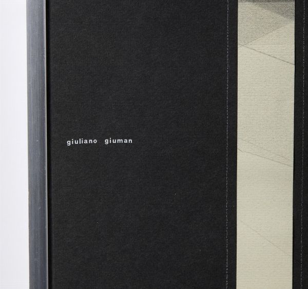 GIUMAN GIULIANO (n. 1944) : SENZA TITOLO  - Asta Asta 499 | ARTE MODERNA E CONTEMPORANEA Virtuale - Associazione Nazionale - Case d'Asta italiane