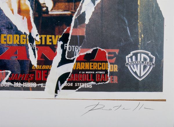 ROTELLA MIMMO (1918 - 2006) : IL GIGANTE, 2005  - Asta Asta 499 | ARTE MODERNA E CONTEMPORANEA Virtuale - Associazione Nazionale - Case d'Asta italiane