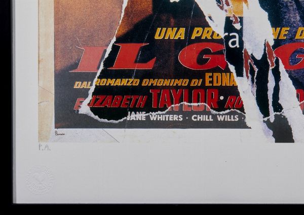 ROTELLA MIMMO (1918 - 2006) : IL GIGANTE, 2005  - Asta Asta 499 | ARTE MODERNA E CONTEMPORANEA Virtuale - Associazione Nazionale - Case d'Asta italiane