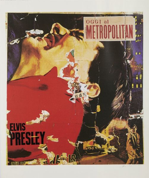 ROTELLA MIMMO (1918 - 2006) : ASSALTO ALLA NOTTE  - Asta Asta 499 | ARTE MODERNA E CONTEMPORANEA Virtuale - Associazione Nazionale - Case d'Asta italiane