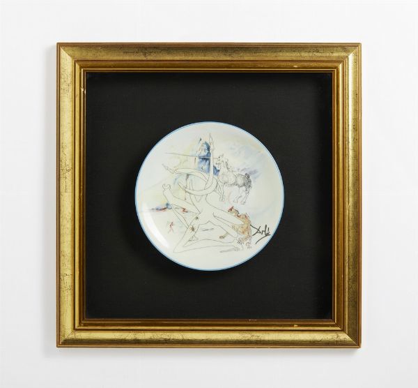 DALI' SALVADOR (1904 - 1989) : L'UNICORNE LASER DESINTEGRE LES CORNES DE RHINOCEROS COSMIQUE  - Asta Asta 499 | ARTE MODERNA E CONTEMPORANEA Virtuale - Associazione Nazionale - Case d'Asta italiane