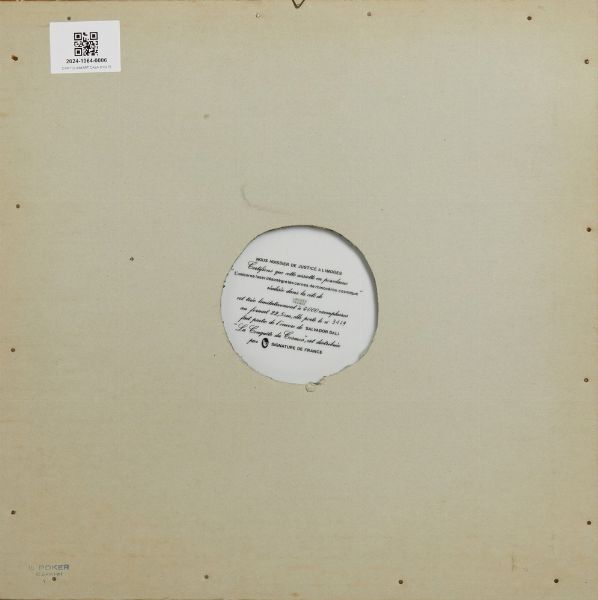 DALI' SALVADOR (1904 - 1989) : L'UNICORNE LASER DESINTEGRE LES CORNES DE RHINOCEROS COSMIQUE  - Asta Asta 499 | ARTE MODERNA E CONTEMPORANEA Virtuale - Associazione Nazionale - Case d'Asta italiane