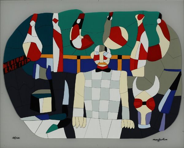 NESPOLO UGO (n. 1941) : SENZA TITOLO  - Asta Asta 499 | ARTE MODERNA E CONTEMPORANEA Virtuale - Associazione Nazionale - Case d'Asta italiane