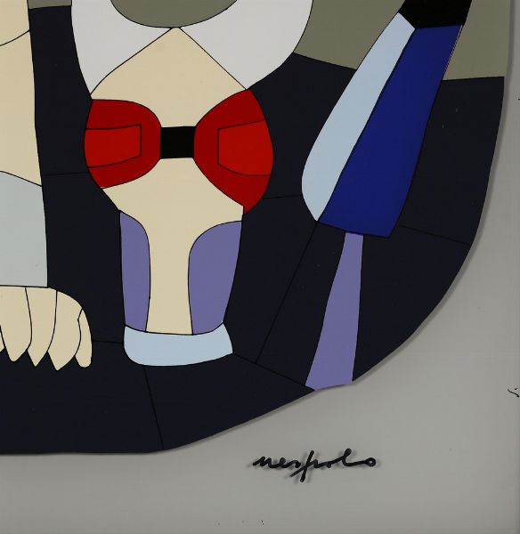 NESPOLO UGO (n. 1941) : SENZA TITOLO  - Asta Asta 499 | ARTE MODERNA E CONTEMPORANEA Virtuale - Associazione Nazionale - Case d'Asta italiane