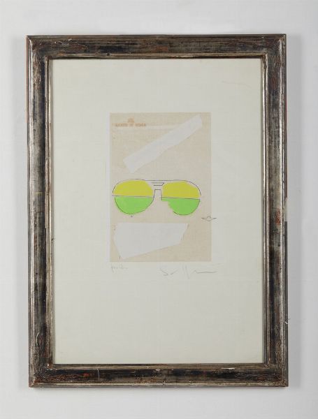 SCHIFANO MARIO (1934 - 1998) : SENZA TITOLO  - Asta Asta 499 | ARTE MODERNA E CONTEMPORANEA Virtuale - Associazione Nazionale - Case d'Asta italiane