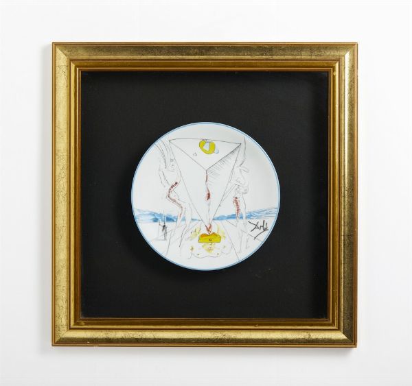 DALI' SALVADOR (1904 - 1989) : PHILOSOPHE ECRASE PAR LE COSMOS  - Asta Asta 499 | ARTE MODERNA E CONTEMPORANEA Virtuale - Associazione Nazionale - Case d'Asta italiane