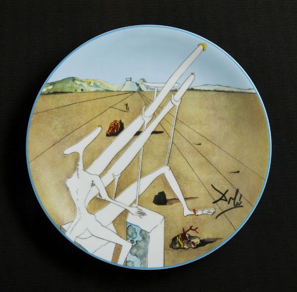 DALI' SALVADOR (1904 - 1989) : DALI MARTIEN MUNI D'UN DOUBLE MICROSCOPE HOLO - ELECTRIQUE  - Asta Asta 499 | ARTE MODERNA E CONTEMPORANEA Virtuale - Associazione Nazionale - Case d'Asta italiane