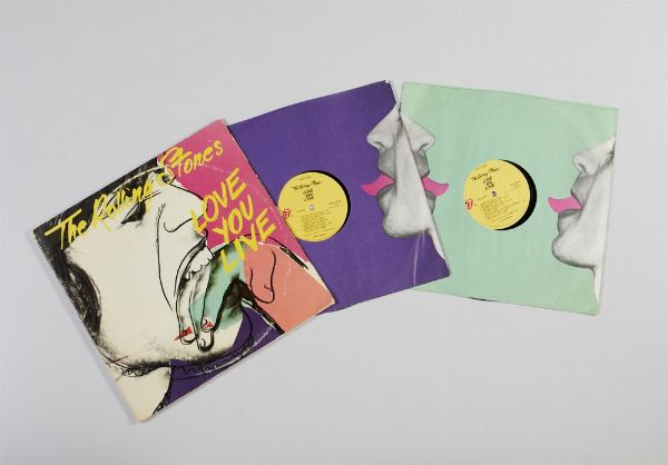 WARHOL ANDY (1928 - 1987) : (D'APRES) ROLLING STONES - LOVE YOU LIVE  - Asta Asta 499 | ARTE MODERNA E CONTEMPORANEA Virtuale - Associazione Nazionale - Case d'Asta italiane