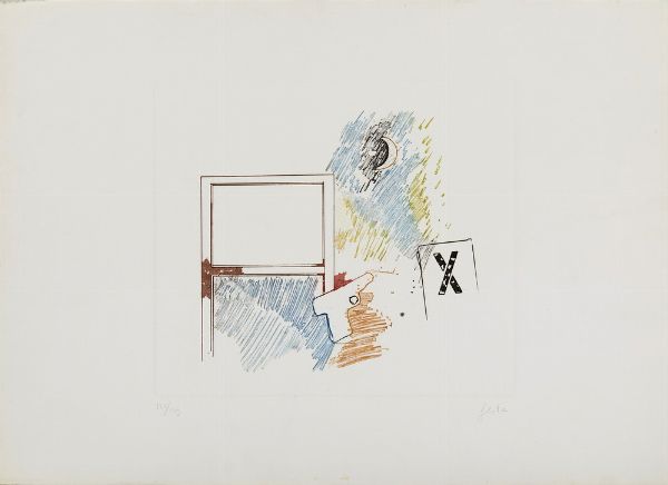 FESTA TANO (1938 - 1988) : SENZA TITOLO  - Asta Asta 499 | ARTE MODERNA E CONTEMPORANEA Virtuale - Associazione Nazionale - Case d'Asta italiane