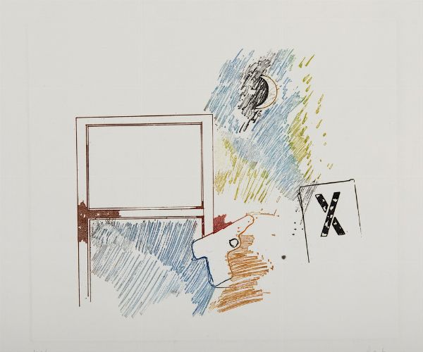 FESTA TANO (1938 - 1988) : SENZA TITOLO  - Asta Asta 499 | ARTE MODERNA E CONTEMPORANEA Virtuale - Associazione Nazionale - Case d'Asta italiane