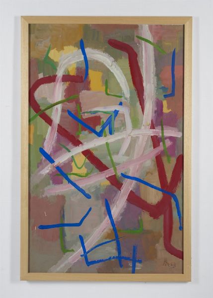 LORA TOTINO ARRIGO (1928 - 2016) : SENZA TITOLO  - Asta Asta 499 | ARTE MODERNA E CONTEMPORANEA Virtuale - Associazione Nazionale - Case d'Asta italiane