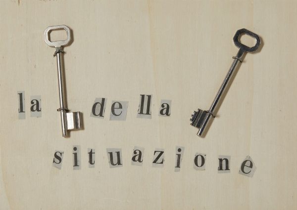LORA TOTINO ARRIGO (1928 - 2016) : LA CHIAVE DELLA SITUAZIONE  - Asta Asta 499 | ARTE MODERNA E CONTEMPORANEA Virtuale - Associazione Nazionale - Case d'Asta italiane