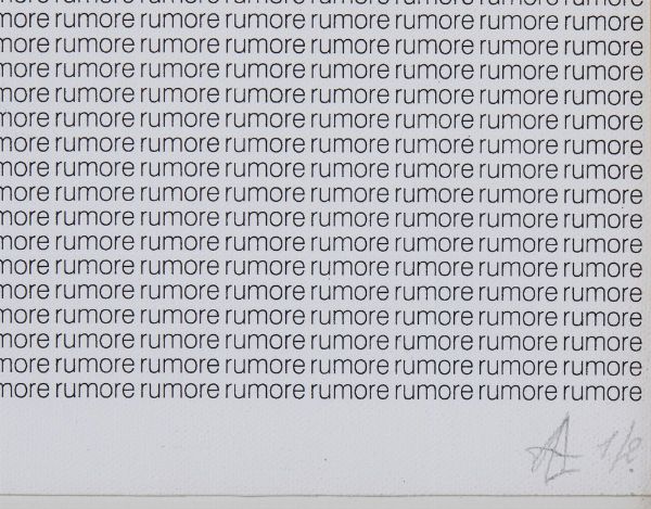 LORA TOTINO ARRIGO (1928 - 2016) : SILENZIO  - Asta Asta 499 | ARTE MODERNA E CONTEMPORANEA Virtuale - Associazione Nazionale - Case d'Asta italiane