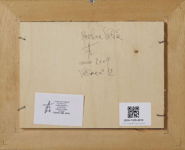 LORA TOTINO ARRIGO (1928 - 2016) : MACCHINA CELIBE  - Asta Asta 499 | ARTE MODERNA E CONTEMPORANEA Virtuale - Associazione Nazionale - Case d'Asta italiane