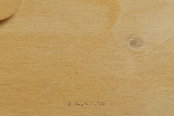 MICCINI EUGENIO (1925 - 2007) : SENZA TITOLO  - Asta Asta 499 | ARTE MODERNA E CONTEMPORANEA Virtuale - Associazione Nazionale - Case d'Asta italiane