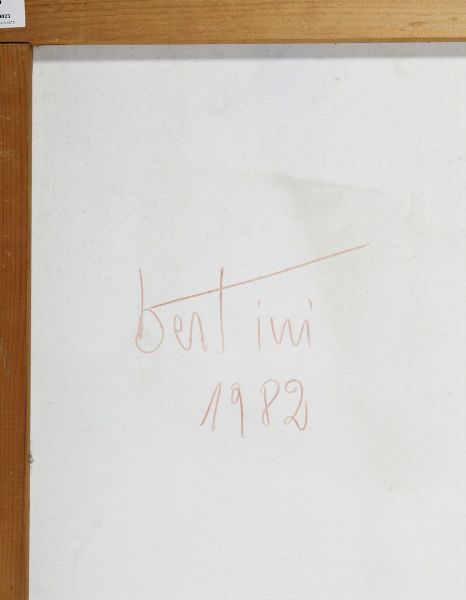 BERTINI GIANNI (1922 - 2010) : SENZA TITOLO, 1982  - Asta Asta 499 | ARTE MODERNA E CONTEMPORANEA Virtuale - Associazione Nazionale - Case d'Asta italiane