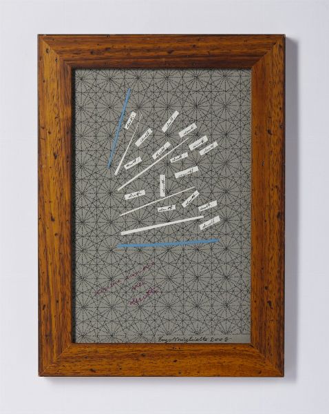 MIGLIETTA ENZO (n. 1928) : VIVERE INSIEME NEL DIFETTO  - Asta Asta 499 | ARTE MODERNA E CONTEMPORANEA Virtuale - Associazione Nazionale - Case d'Asta italiane