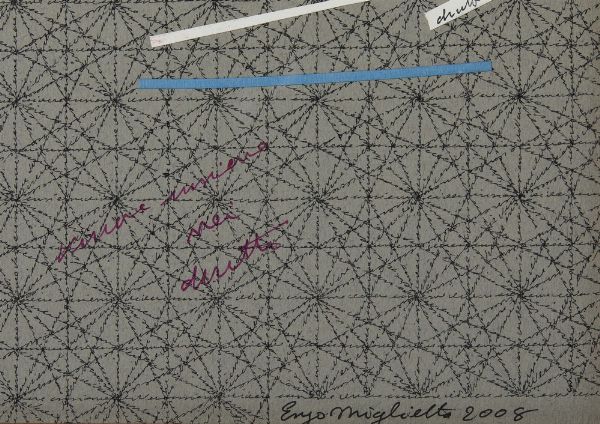 MIGLIETTA ENZO (n. 1928) : VIVERE INSIEME NEL DIFETTO  - Asta Asta 499 | ARTE MODERNA E CONTEMPORANEA Virtuale - Associazione Nazionale - Case d'Asta italiane