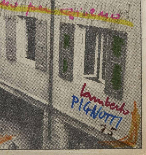PIGNOTTI LAMBERTO (n. 1926) : MORIRE GIORNO PER GIORNO  - Asta Asta 499 | ARTE MODERNA E CONTEMPORANEA Virtuale - Associazione Nazionale - Case d'Asta italiane
