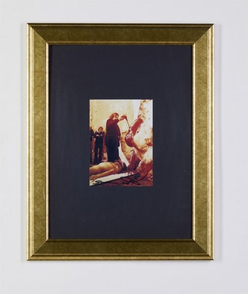 NITSCH HERMANN (1938 - 2022) : AKTION SHUTTSZENE  - Asta Asta 499 | ARTE MODERNA E CONTEMPORANEA Virtuale - Associazione Nazionale - Case d'Asta italiane