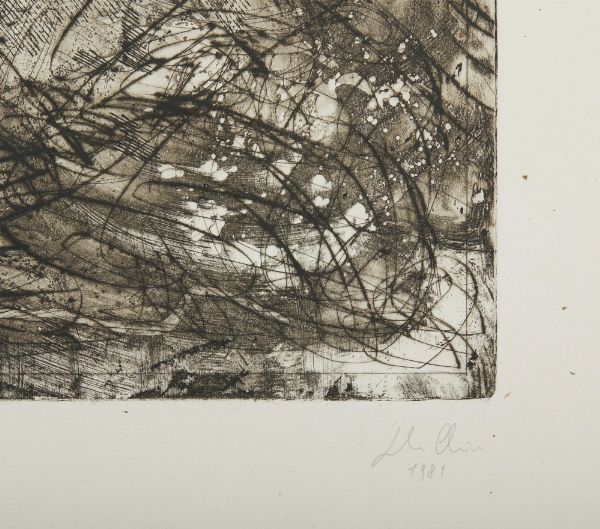 CHIA SANDRO (n. 1946) : ENERGUMENO  - Asta Asta 499 | ARTE MODERNA E CONTEMPORANEA Virtuale - Associazione Nazionale - Case d'Asta italiane