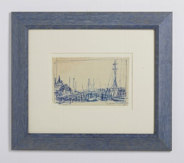 BUZZI TOMASO (1900 - 1981) : SENZA TITOLO  - Asta Asta 499 | ARTE MODERNA E CONTEMPORANEA Virtuale - Associazione Nazionale - Case d'Asta italiane