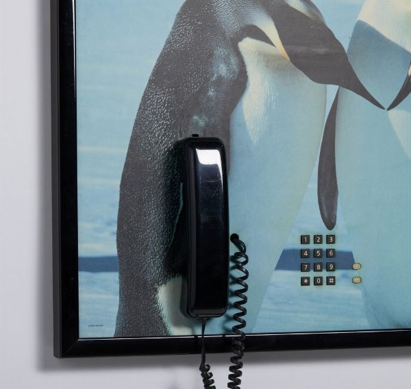 NERI GRAZIA : PER BRONDI, QUADRO CON TELEFONO SIP  - Asta Asta 499 | ARTE MODERNA E CONTEMPORANEA Virtuale - Associazione Nazionale - Case d'Asta italiane