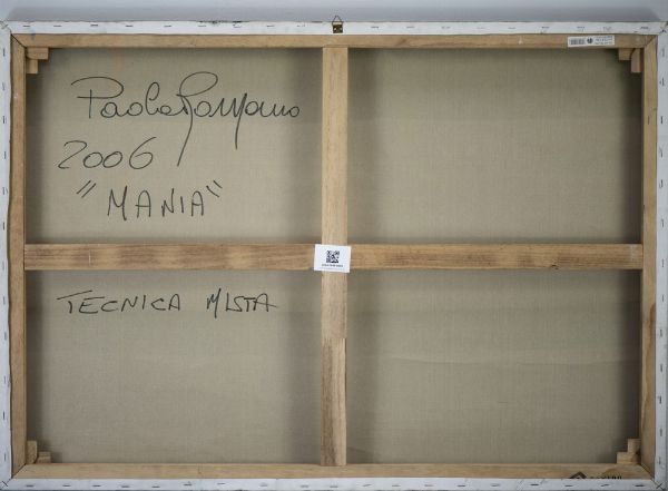 ROMANO PAOLA (n. 1951) : MANIA  - Asta Asta 499 | ARTE MODERNA E CONTEMPORANEA Virtuale - Associazione Nazionale - Case d'Asta italiane