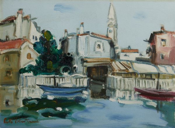 SEBASTIANI PAOLO : BURANO  - Asta Asta 499 | ARTE MODERNA E CONTEMPORANEA Virtuale - Associazione Nazionale - Case d'Asta italiane