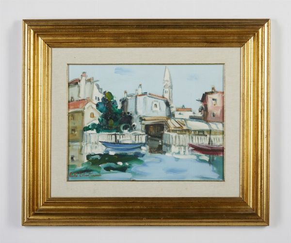 SEBASTIANI PAOLO : BURANO  - Asta Asta 499 | ARTE MODERNA E CONTEMPORANEA Virtuale - Associazione Nazionale - Case d'Asta italiane