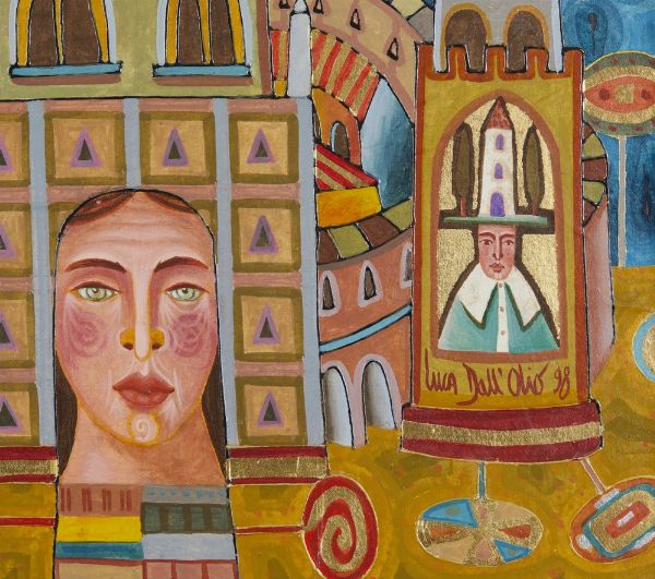 DALL'OLIO LUCA (n. 1958) : PAESE INCANTATO  - Asta Asta 499 | ARTE MODERNA E CONTEMPORANEA Virtuale - Associazione Nazionale - Case d'Asta italiane