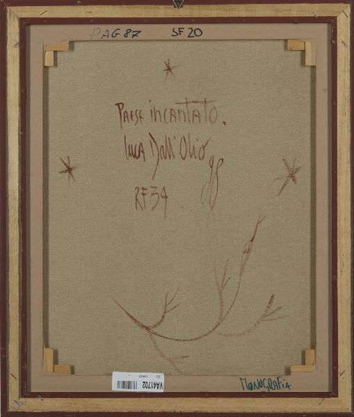 DALL'OLIO LUCA (n. 1958) : PAESE INCANTATO  - Asta Asta 499 | ARTE MODERNA E CONTEMPORANEA Virtuale - Associazione Nazionale - Case d'Asta italiane