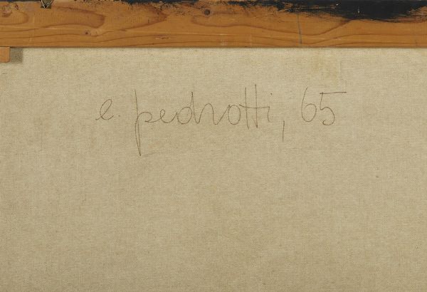 PEDROTTI ENRICO (1905 - 1965) : SENZA TITOLO  - Asta Asta 499 | ARTE MODERNA E CONTEMPORANEA Virtuale - Associazione Nazionale - Case d'Asta italiane