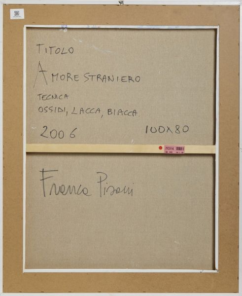 PISANI FRANCA (n. 1956) : AMORE STRANIERO  - Asta Asta 499 | ARTE MODERNA E CONTEMPORANEA Virtuale - Associazione Nazionale - Case d'Asta italiane
