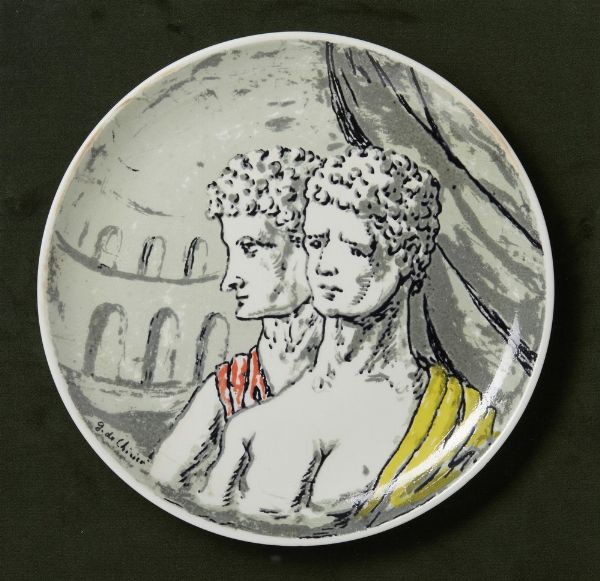 DE CHIRICO GIORGIO (1888 - 1978) : IL GLADIATORE  - Asta Asta 499 | ARTE MODERNA E CONTEMPORANEA Virtuale - Associazione Nazionale - Case d'Asta italiane